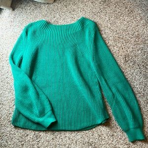 VGUC Kelly Green GAP Knit Sweater